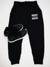 Load image into Gallery viewer, Love Changes Things Slim Fit Joggers - Embroidered - Black