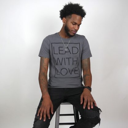 The Leader Tee - Charcoal