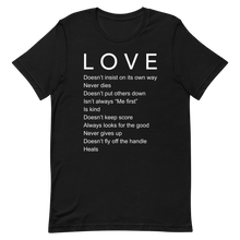 Load image into Gallery viewer, Love Is Tee  - Black